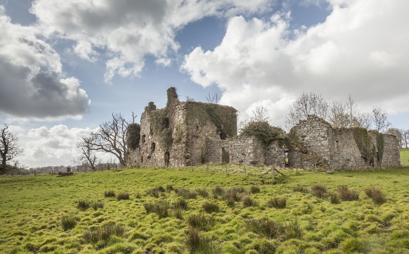Gight Castle River Ythan, Methlick Aberdeenshire